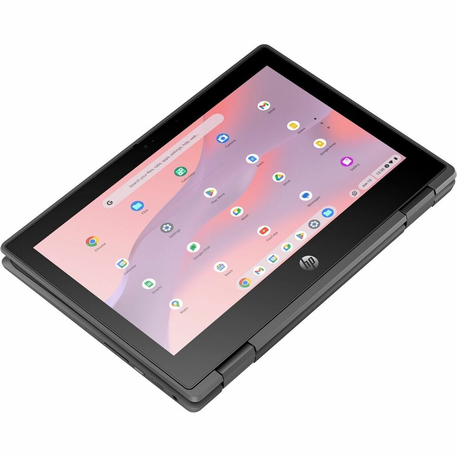 HP Fortis x360 G5 11.6" Touchscreen Rugged Convertible 2 in 1 Chromebook - HD - Intel N-Series N100 - 4 GB - 32 GB Flash Memory - Bilingual Keyboard 9V5G3UT#ABL