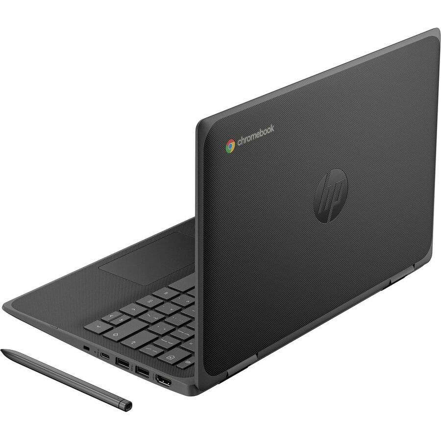 HP Fortis x360 G5 11.6" Touchscreen Rugged Convertible 2 in 1 Chromebook - HD - Intel N-Series N100 - 4 GB - 32 GB Flash Memory - Bilingual Keyboard 9V5G3UT#ABL