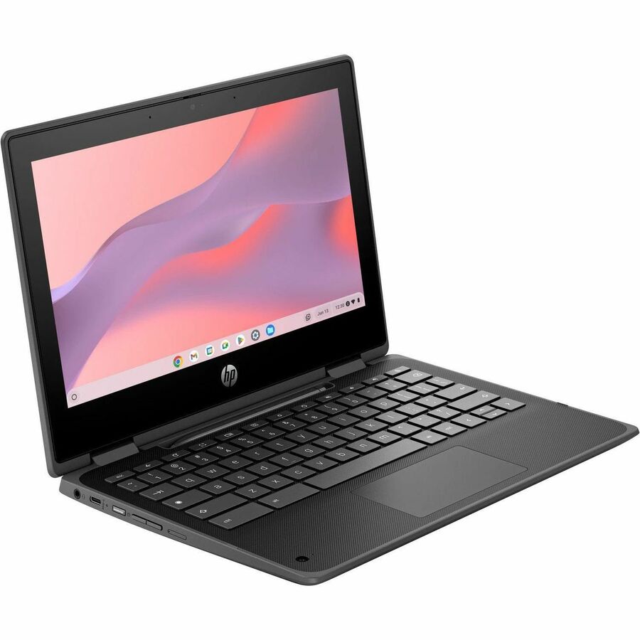 HP Fortis x360 G5 11.6" Touchscreen Rugged Convertible 2 in 1 Chromebook - HD - Intel N-Series N100 - 4 GB - 32 GB Flash Memory - Bilingual Keyboard 9R394UT#ABL