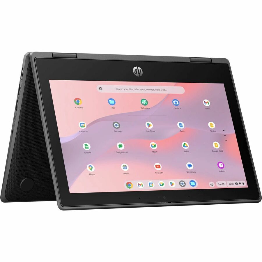 HP Fortis x360 G5 11.6" Touchscreen Rugged Convertible 2 in 1 Chromebook - HD - Intel N-Series N100 - 4 GB - 32 GB Flash Memory - Bilingual Keyboard 9R394UT#ABL