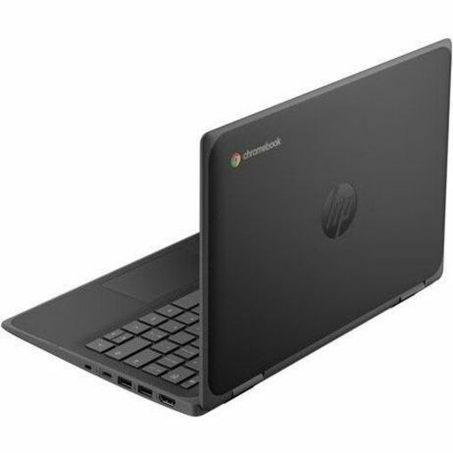 HP Fortis x360 G5 11.6" Touchscreen Rugged Convertible 2 in 1 Chromebook - HD - Intel N-Series N100 - 4 GB - 32 GB Flash Memory - Bilingual Keyboard - Jack Black 9R395UT#ABL