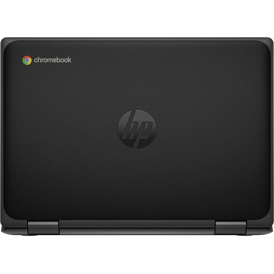 HP Fortis x360 G5 11.6" Touchscreen Rugged Convertible 2 in 1 Chromebook - HD - Intel N-Series N100 - 4 GB - 32 GB Flash Memory - Bilingual Keyboard - Jack Black 9R396UT#ABL