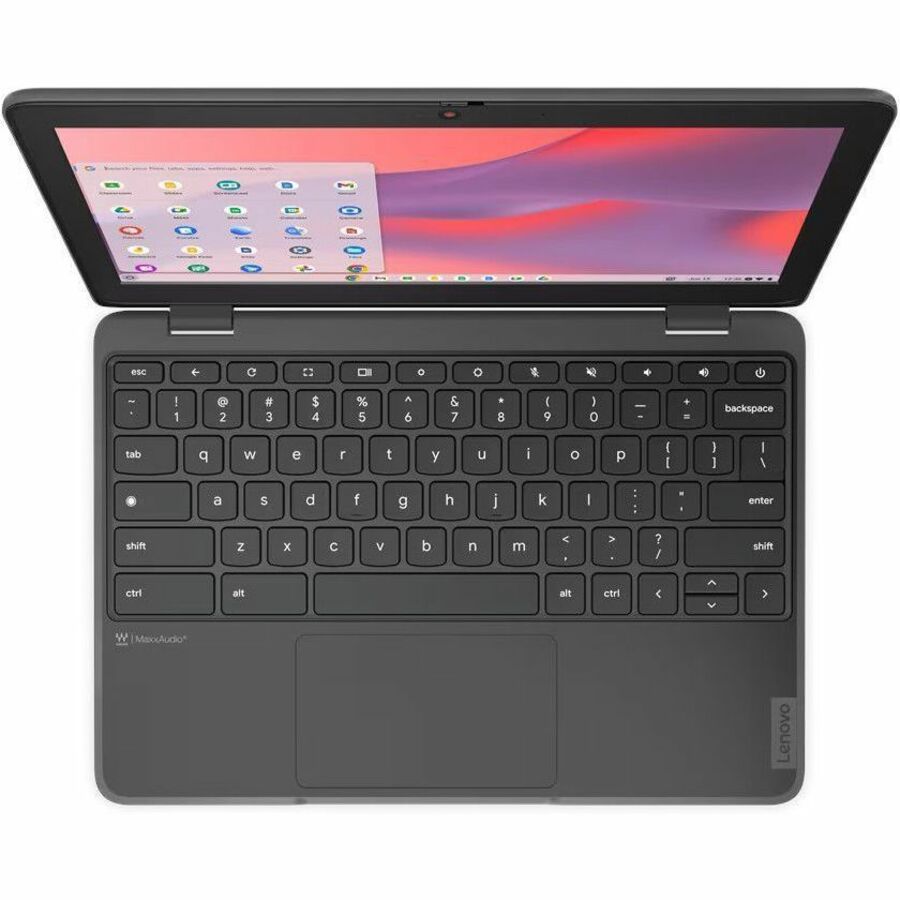 Lenovo 100e Chromebook Gen 4 83G80001US 11.6" Touchscreen Chromebook - HD - Intel N-Series N100 - 8 GB - 64 GB Flash Memory - English Keyboard - Graphite Gray 83G80001US