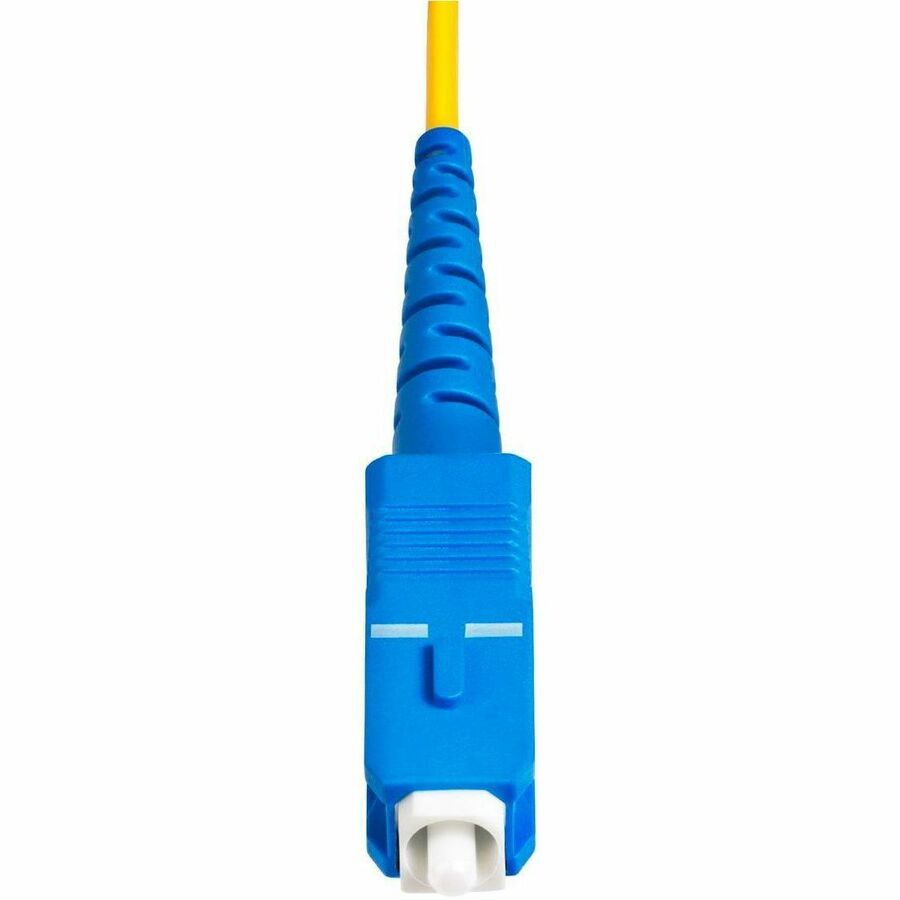 StarTech.com 30m (98.4ft) SC to SC (UPC) OS2 Single Mode Simplex Fiber Optic Cable, 9/125, 40G/100G, Low Insertion Loss, LSZH Jumper Cord SPSMSCSC-OS2-30M