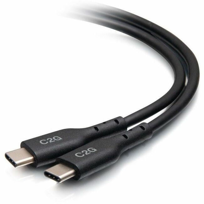 C2G 12ft (3.7m) USB-C Male to USB-C Male Cable (20V 5A) - USB 2.0 (480Mbps) C2G28880