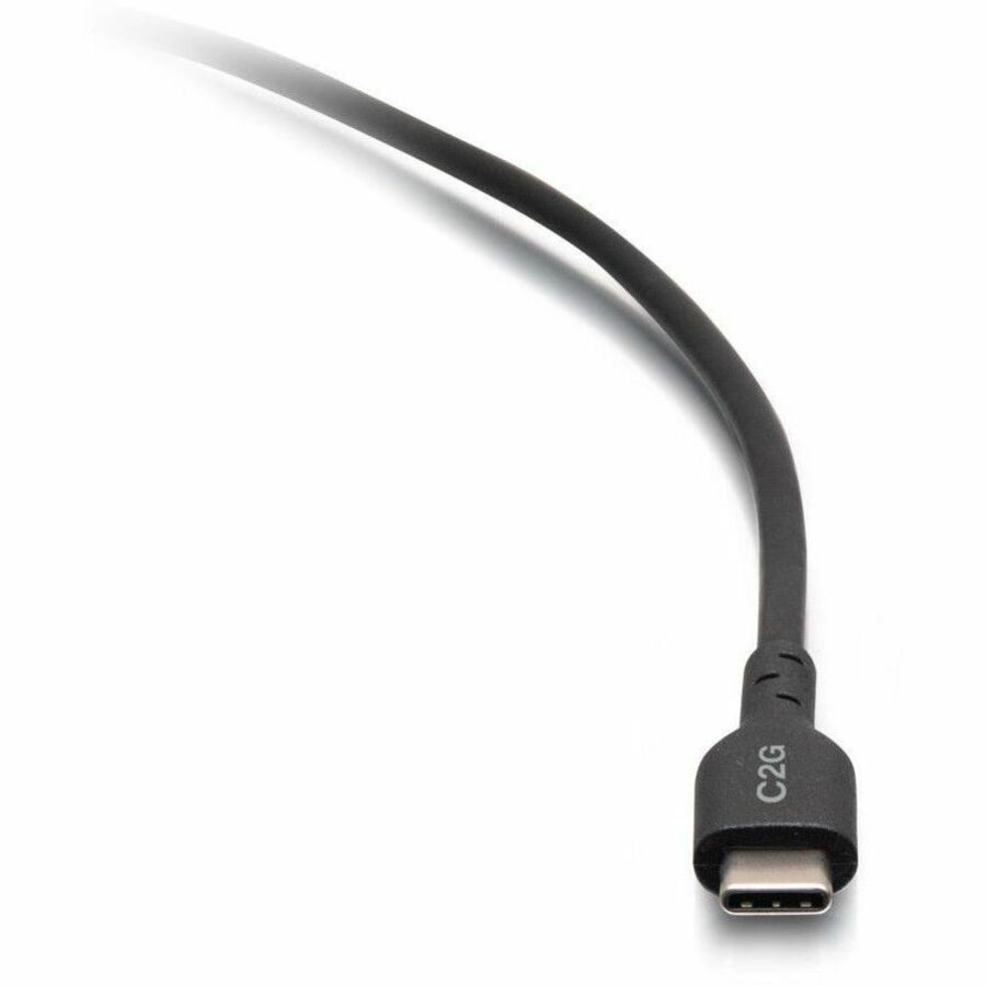 C2G 12ft (3.7m) USB-C Male to USB-C Male Cable (20V 5A) - USB 2.0 (480Mbps) C2G28880