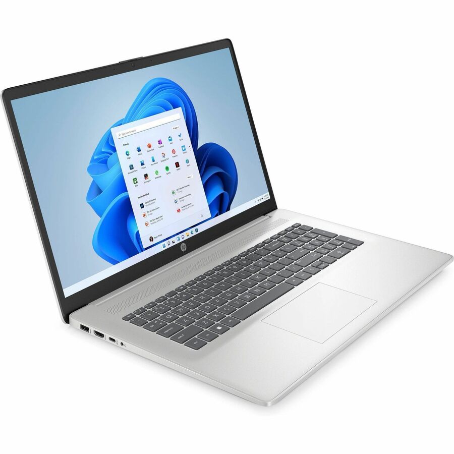 HP 17-c4000 17-cn4000ca 17.3" Notebook - Full HD - Intel Core 3 100U - 18 GB - 512 GB SSD - Natural Silver 9W413UA#ABL