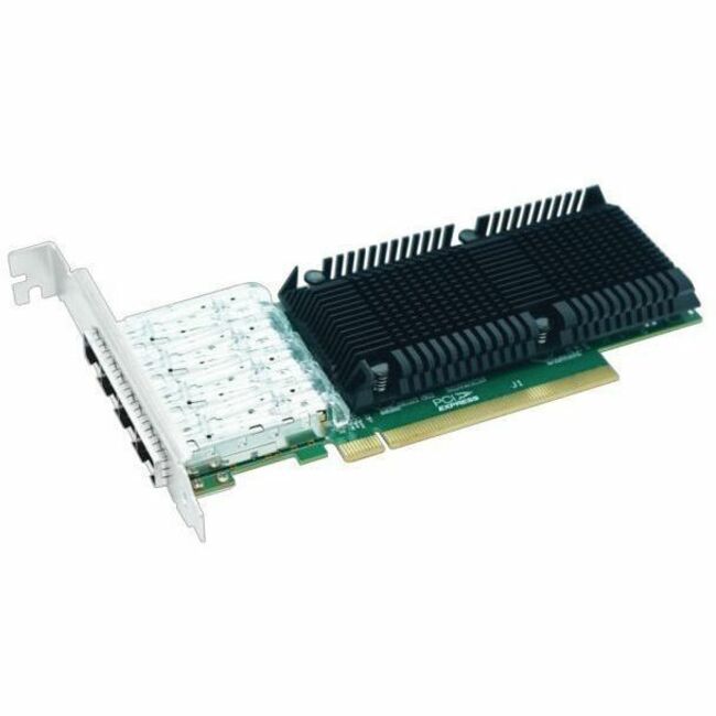 Axiom 25Gbs Quad Port SFP28 PCIe 4.0 x16 NIC Card - PCIE4-4SFP28-AX P08458-B21-AX