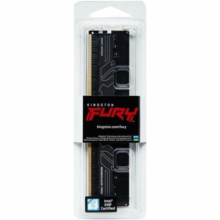 Kingston 32GB (1 x 32GB) DDR5 6800MT/s CL34 FURY Renegade Pro RDIMM Black XMP KF568R34RB2-32