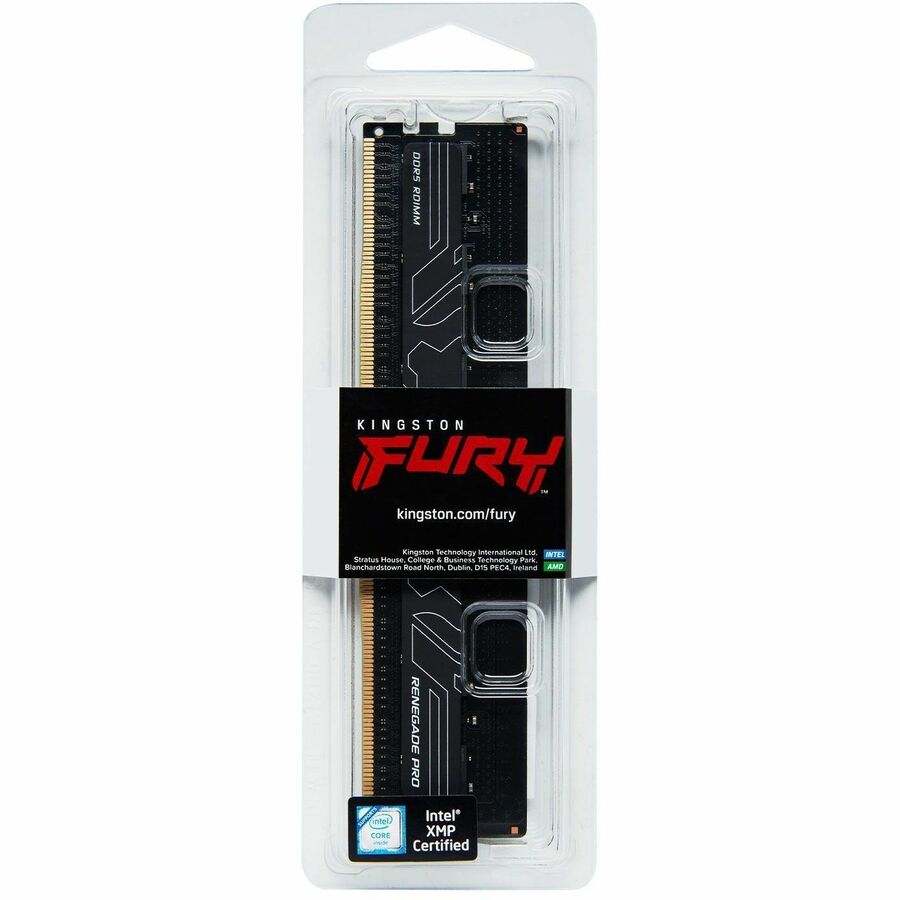 Kingston 32GB (1 x 32GB) DDR5 5600MT/s CL28 FURY Renegade Pro RDIMM Black EXPO KF556R28RBE2-32