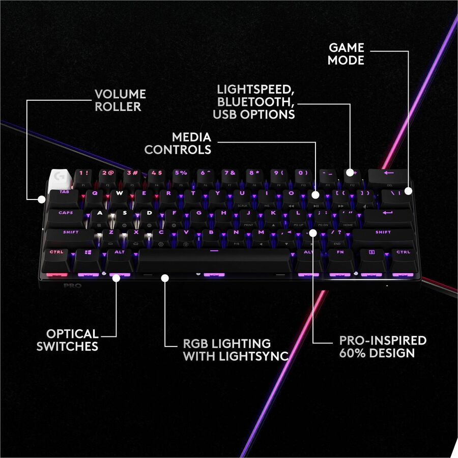 Logitech G PRO X 60 Gaming Keyboard 920-012164