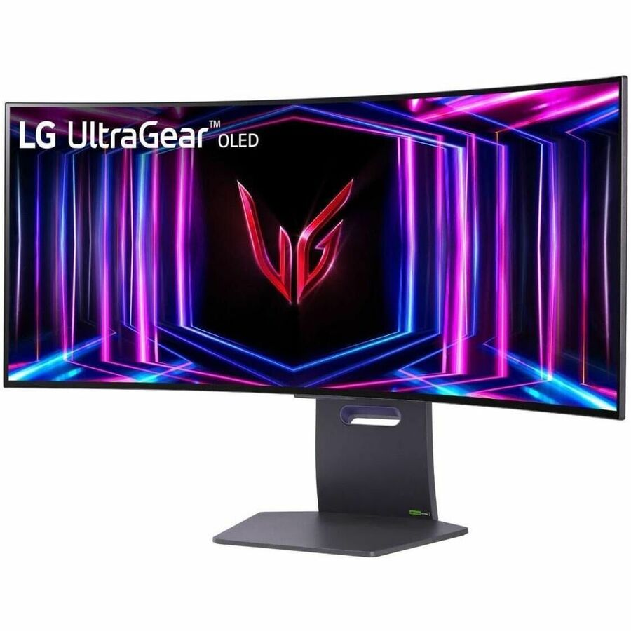 LG UltraGear 34GS95QE-B 34" Class UW-QHD Curved Screen Gaming OLED Monitor - 21:9 - True Black 34GS95QE-B