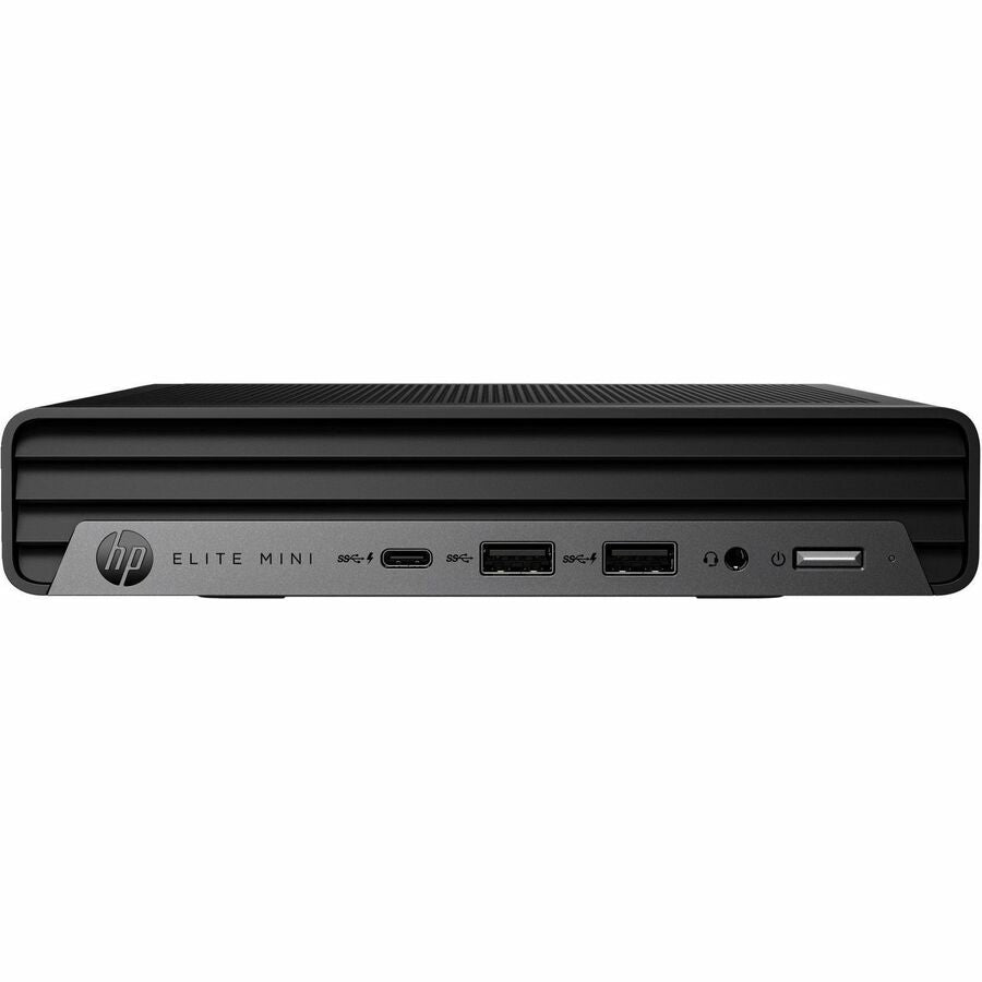 HP Elite Mini 800 G9 Desktop Computer - Intel Core i5 14th Gen i5-14500T - vPro Technology - 16 GB - 256 GB SSD - Desktop Mini - Black A12GLUT#ABA