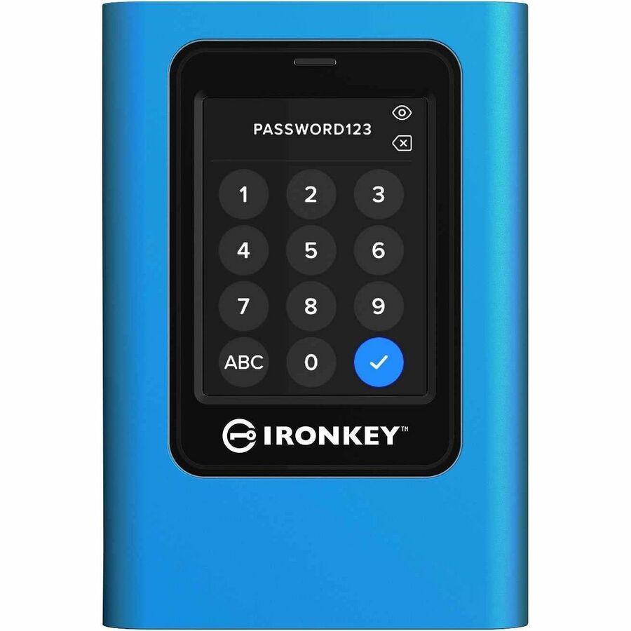 IronKey Vault Privacy 80 7.50 TB Portable Solid State Drive - External IKVP80ES/7680G