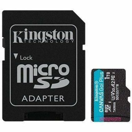 Kingston Canvas Go! Plus 1 TB Class 10/UHS-I (U3) V30 SDXC SDG3/1TB