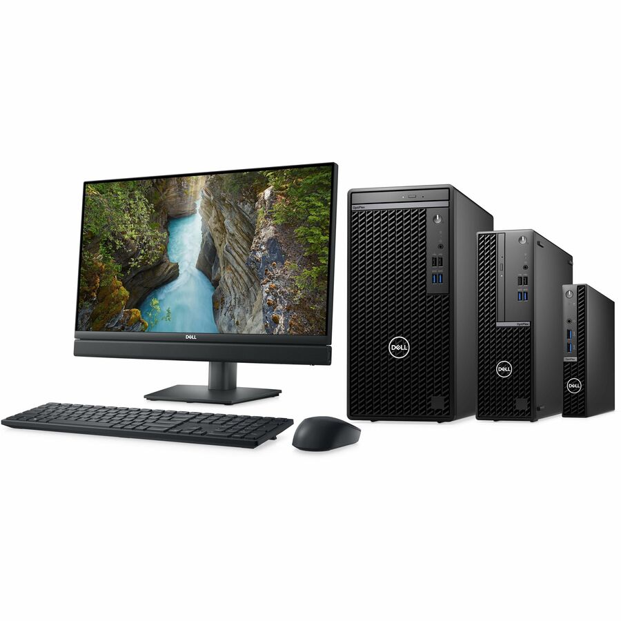 Dell OptiPlex 7000 7020 Desktop Computer - Intel Core i5 14th Gen i5-14500 - vPro Technology - 16 GB - 512 GB SSD - Tower - Black 87F7H