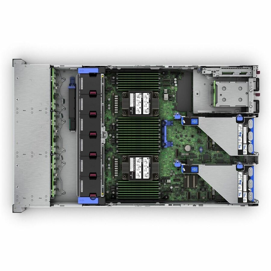 HPE ProLiant DL380 G11 2U Rack Server - 1 x Intel Xeon Silver 6526Y 2.80 GHz - 128 GB RAM - NVMe Controller P71681-005