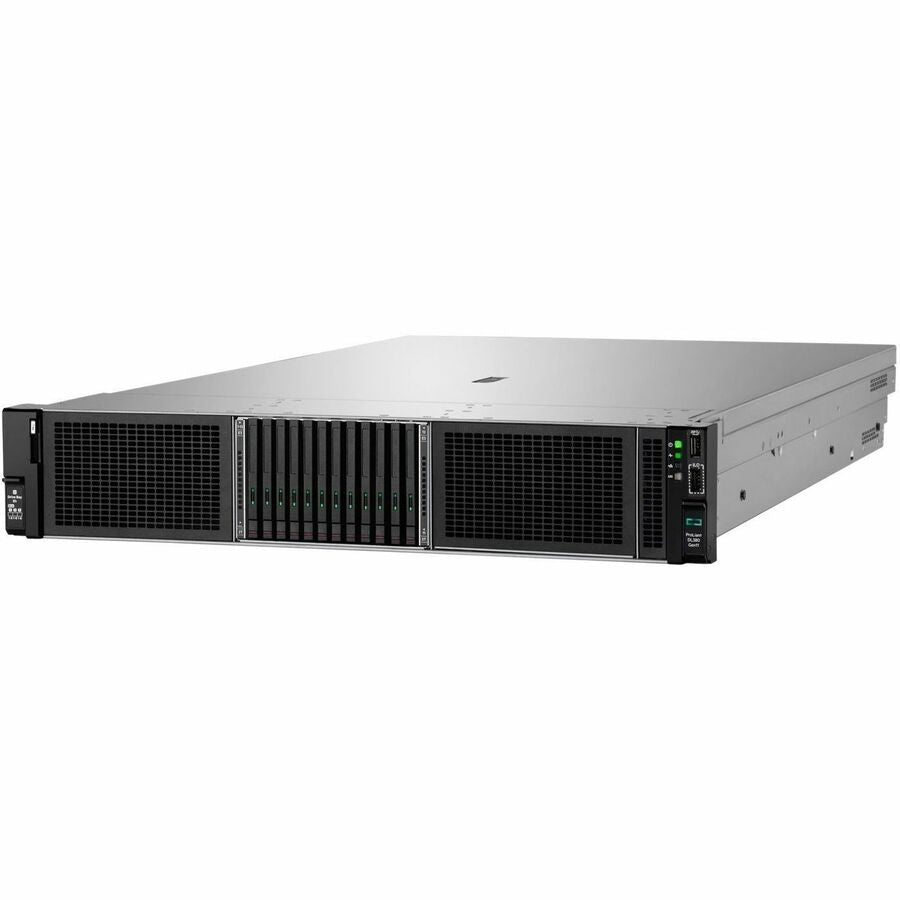 HPE ProLiant DL380 G11 2U Rack Server - 1 x Intel Xeon Silver 4509Y 2.60 GHz - 64 GB RAM - 960 GB SSD - (2 x 480GB) SSD Configuration - Serial ATA, Serial Attached SCSI (SAS) Controller P71680-005