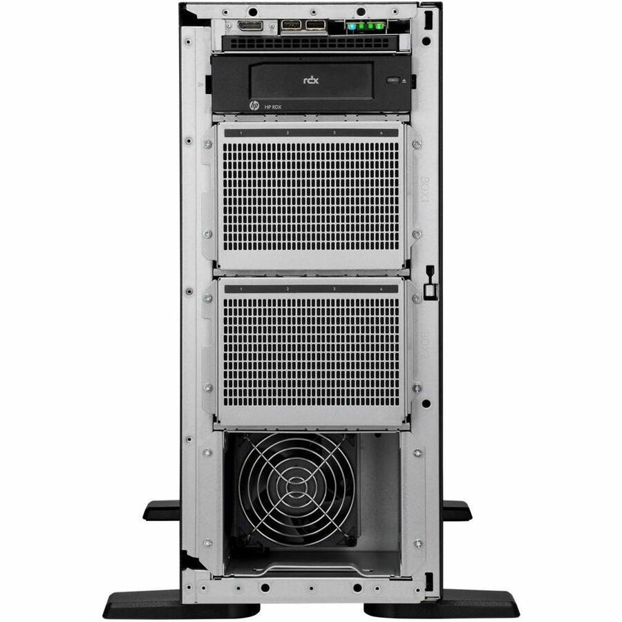 HPE ProLiant ML110 G11 4.5U Tower Server - 1 x Intel Xeon Bronze 3508U 2.10 GHz - 32 GB RAM - 4 TB HDD - (2 x 2TB) HDD Configuration - Serial ATA, Serial Attached SCSI (SAS) Controller P71683-005