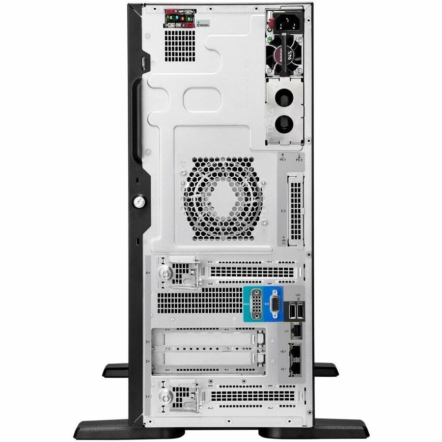 HPE ProLiant ML110 G11 4.5U Tower Server - 1 x Intel Xeon Bronze 3508U 2.10 GHz - 32 GB RAM - 4 TB HDD - (2 x 2TB) HDD Configuration - Serial ATA, Serial Attached SCSI (SAS) Controller P71683-005