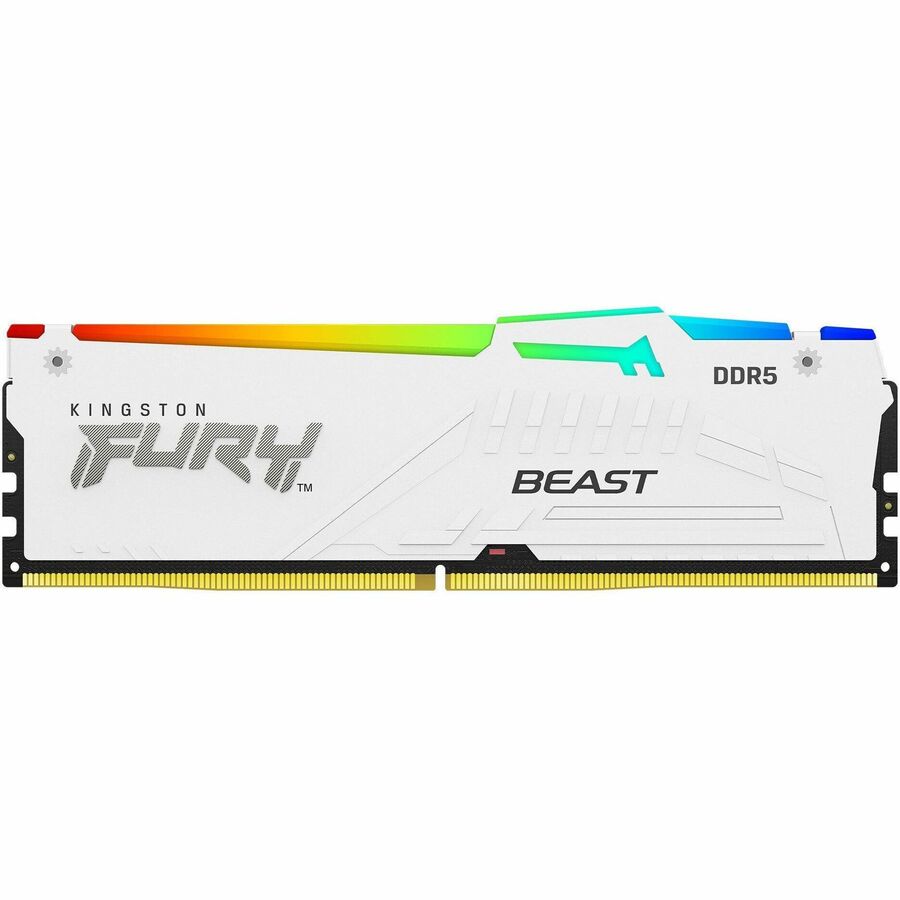 Kingston 32GB (2x16GB) DDR5 6000MT/s CL30 FURY Beast White RGB EXPO KF560C30BWEAK2-32