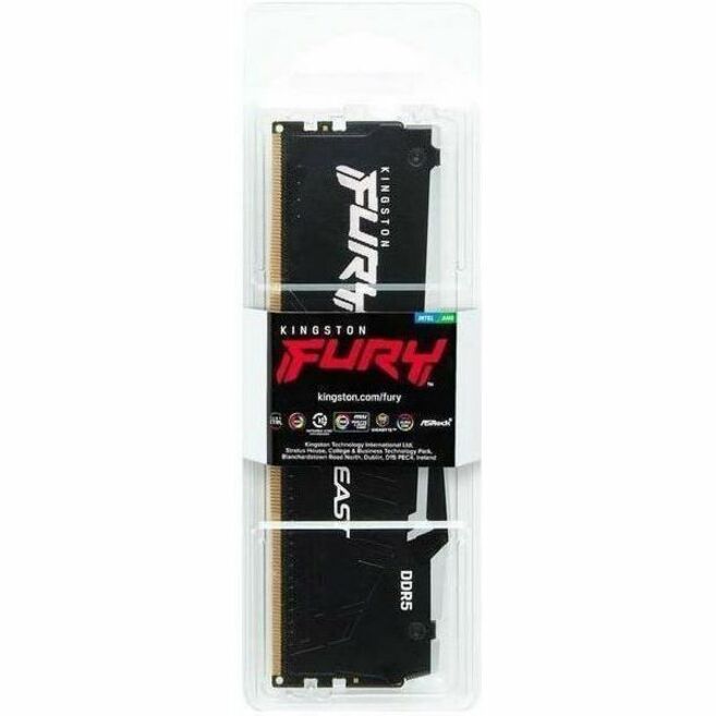 Kingston FURY Beast 16GB (2 x 8GB) DDR5 SDRAM Memory Kit KF560C30BBEAK2-16