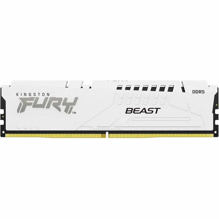 Kingston 16GB (1x16GB) DDR5 6000MT/s CL30 FURY Beast White XMP KF560C30BW-16