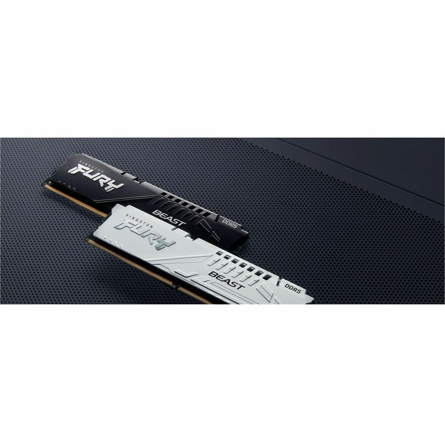 Kingston 16GB (1x16GB) DDR5 6000MT/s CL30 FURY Beast White XMP KF560C30BW-16