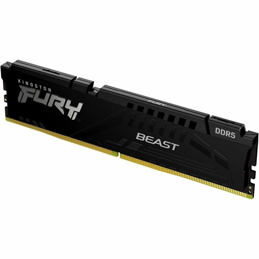 Kingston 16GB (1x16GB) DDR5 6400MT/s CL32 FURY Beast Black XMP KF564C32BB-16