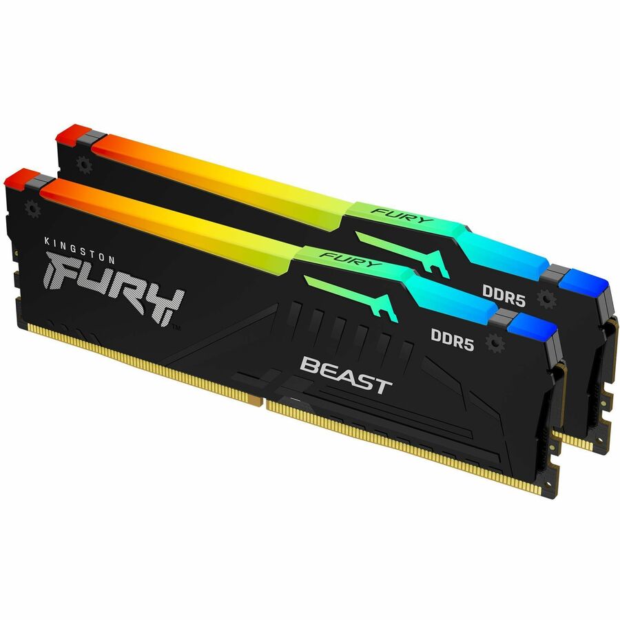 Kingston FURY Beast 32GB (2 x 16GB) DDR5 SDRAM Memory Kit KF564C32BBEAK2-32