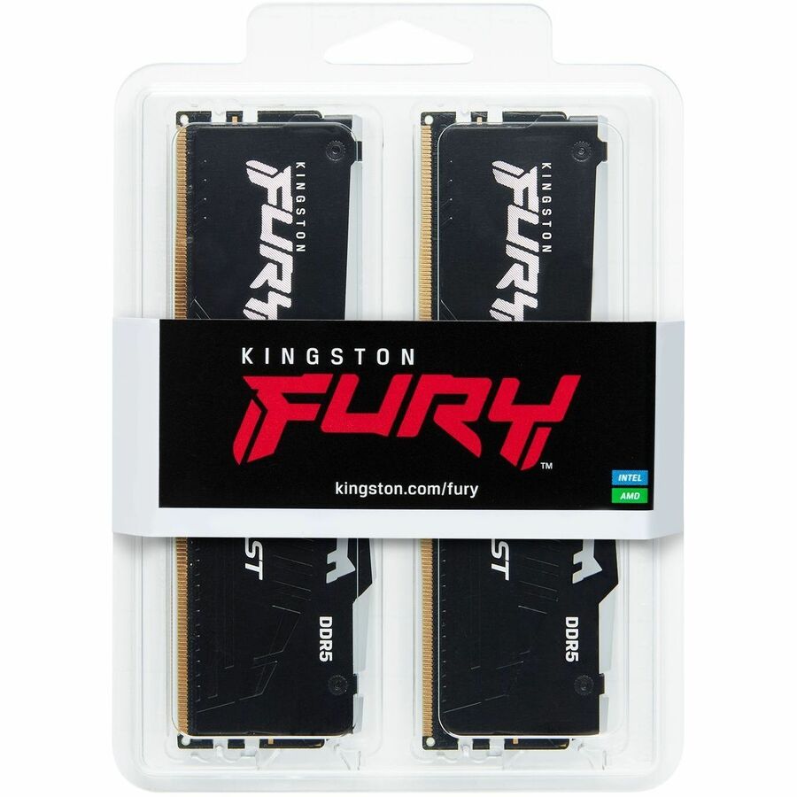 Kingston FURY Beast 32GB (2 x 16GB) DDR5 SDRAM Memory Kit KF564C32BBEAK2-32