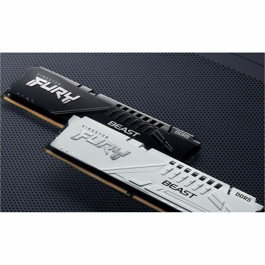 Kingston 32GB (2x16GB) DDR5 6000MT/s CL30 FURY Beast White XMP KF560C30BWK2-32