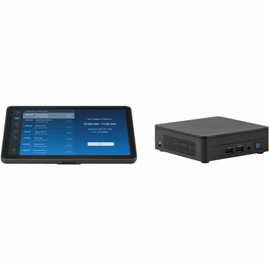 Logitech BASE Zoom Room (no AV) with Tap + ASUS NUC TAPZOMBASEASU