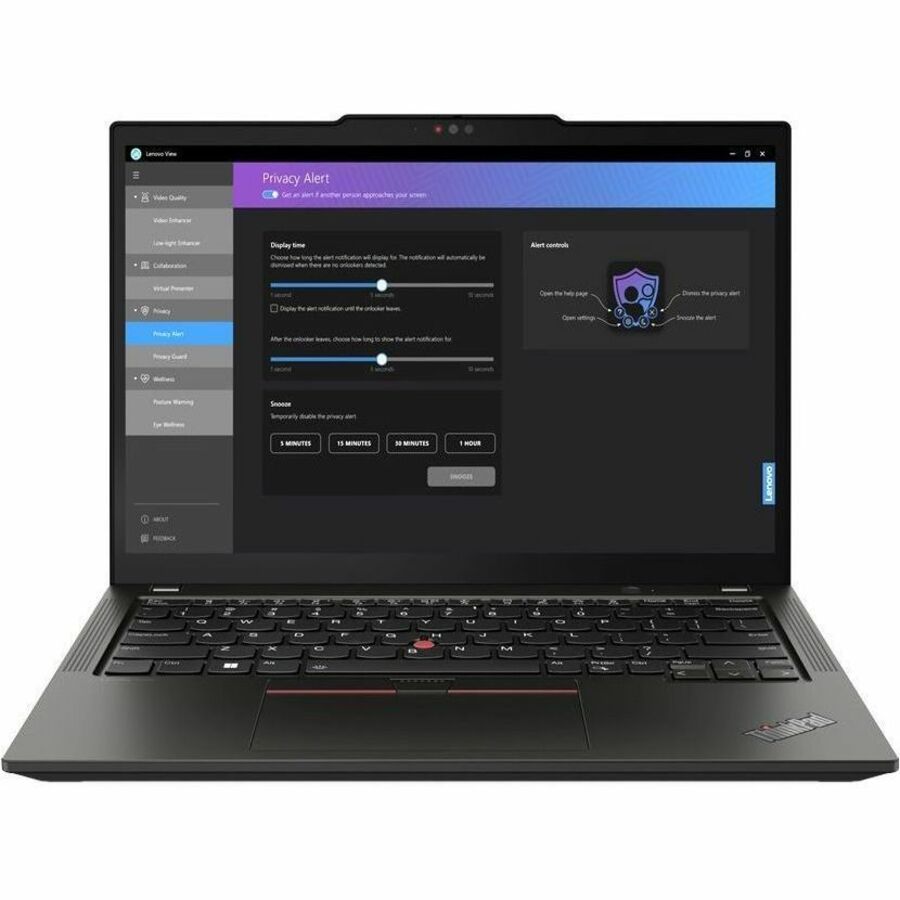 Lenovo ThinkPad X13 Gen 5 21LU004CUS 13.3" Notebook - WUXGA - Intel Core Ultra 7 155U - Intel Evo Platform - 16 GB - 512 GB SSD - English Keyboard - Black 21LU004CUS