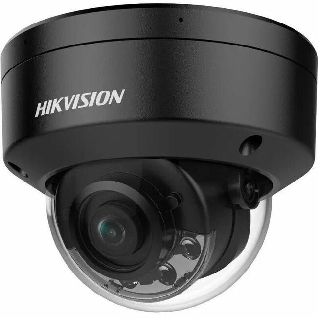 Hikvision ColorVu DS-2CD2187G2H-LI(SU) 8 Megapixel 4K Network Camera - Color - Mini Dome - Black DS-2CD2187G2H-LISU(2.8mm)(eF)