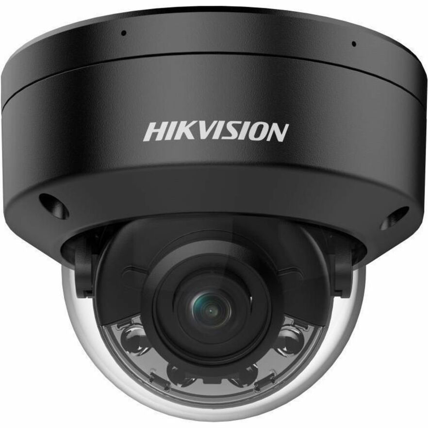 Hikvision ColorVu DS-2CD2187G2H-LI(SU) 8 Megapixel 4K Network Camera - Color - Mini Dome - Black DS-2CD2187G2H-LISU(2.8mm)(eF)