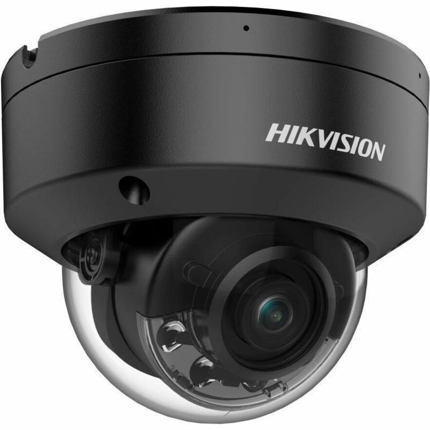 Hikvision ColorVu DS-2CD2187G2H-LI(SU) 8 Megapixel 4K Network Camera - Color - Mini Dome - Black DS-2CD2187G2H-LISU(2.8mm)(eF)