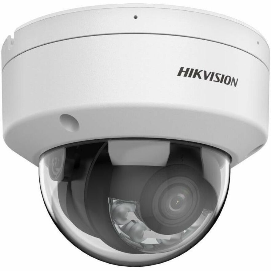 Hikvision ColorVu DS-2CD2147G2H-LI(SU) 4 Megapixel Network Camera - Color - Dome - Black DS-2CD2147G2H-LISU(2.8mm)(eF)