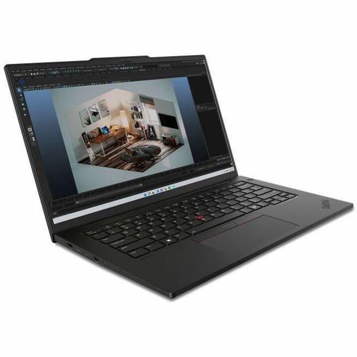 Lenovo ThinkPad P14s Gen 5 21G2001FUS 14.5" Mobile Workstation - 3K - Intel Core Ultra 7 165H - 64 GB - 1 TB SSD - English Keyboard - Black 21G2001FUS