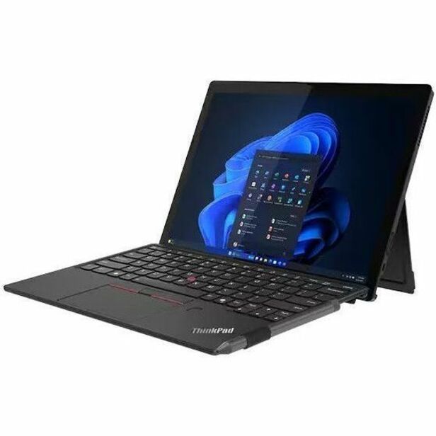 Lenovo ThinkPad X12 Detachable Gen 2 21LK002UUS 12.3" Touchscreen Detachable 2 in 1 Notebook - Full HD Plus - Intel Core Ultra 7 164U - vPro Technology - 32 GB - 512 GB SSD - English Keyboard - Black 21LK002UUS