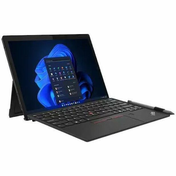 Lenovo ThinkPad X12 Detachable Gen 2 21LK002UUS 12.3" Touchscreen Detachable 2 in 1 Notebook - Full HD Plus - Intel Core Ultra 7 164U - vPro Technology - 32 GB - 512 GB SSD - English Keyboard - Black 21LK002UUS