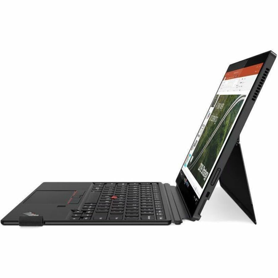 Lenovo ThinkPad X12 Detachable Gen 2 21LK002UUS 12.3" Touchscreen Detachable 2 in 1 Notebook - Full HD Plus - Intel Core Ultra 7 164U - vPro Technology - 32 GB - 512 GB SSD - English Keyboard - Black 21LK002UUS