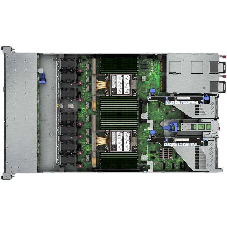 HPE ProLiant DL360 Gen11 1U Rack Server - 1 x Intel Xeon Gold 6530 2.10 GHz - 128 GB RAM - NVMe Controller P72994-005