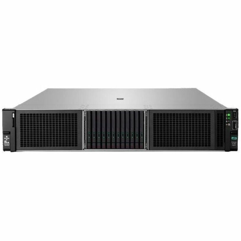 HPE ProLiant DL380 G11 2U Rack Server - 1 x Intel Xeon Silver 4510 2.40 GHz - 64 GB RAM - 4.80 TB HDD - (2 x 2.4TB) HDD Configuration - Serial ATA/600, 12Gb/s SAS Controller P72983-005