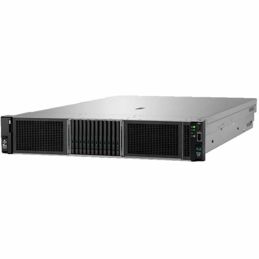 HPE ProLiant DL380 G11 2U Rack Server - 1 x Intel Xeon Silver 4510 2.40 GHz - 64 GB RAM - 4.80 TB HDD - (2 x 2.4TB) HDD Configuration - Serial ATA/600, 12Gb/s SAS Controller P72983-005