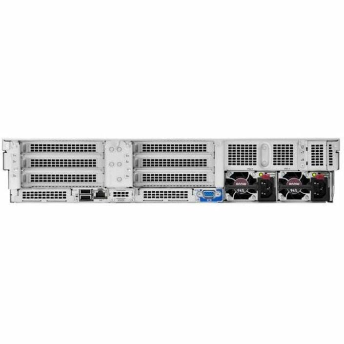 HPE ProLiant DL380 G11 2U Rack Server - 1 x Intel Xeon Silver 4514Y 2 GHz - 128 GB RAM - 4.80 TB HDD - (2 x 2.4TB) HDD Configuration - Serial ATA/600, 12Gb/s SAS Controller P72984-005