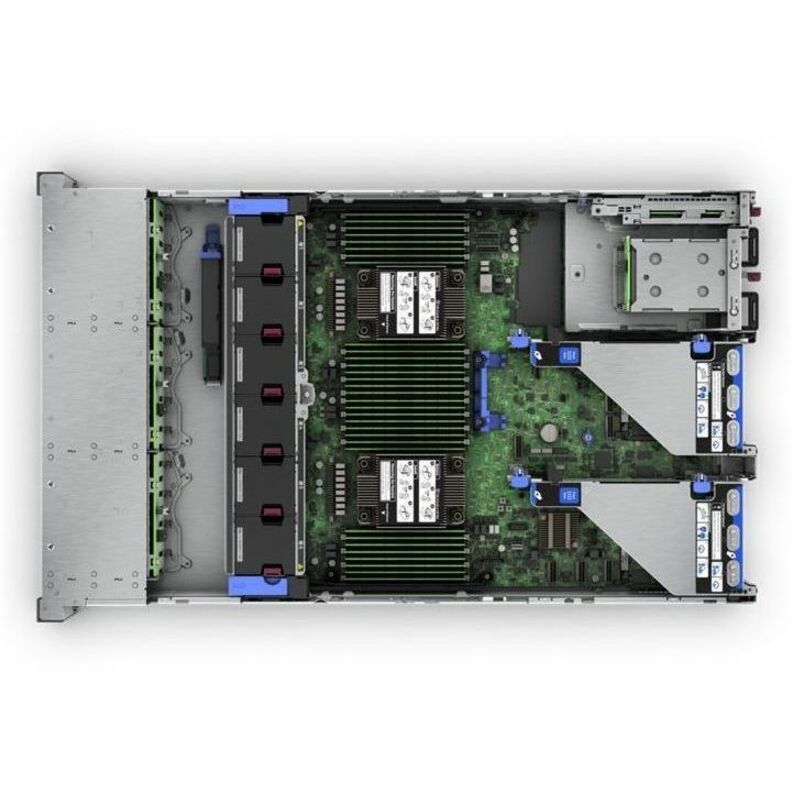 HPE ProLiant DL380 G11 2U Rack Server - 1 x Intel Xeon Silver 4514Y 2 GHz - 128 GB RAM - 4.80 TB HDD - (2 x 2.4TB) HDD Configuration - Serial ATA/600, 12Gb/s SAS Controller P72984-005