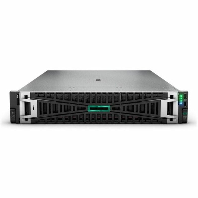 HPE ProLiant DL380 G11 2U Rack Server - 1 x Intel Xeon Silver 4514Y 2 GHz - 128 GB RAM - 4.80 TB HDD - (2 x 2.4TB) HDD Configuration - Serial ATA/600, 12Gb/s SAS Controller P72984-005