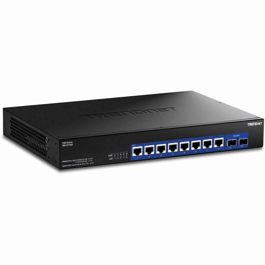 TRENDnet 10-Port 10G Unmanaged Switch TEG-S7102