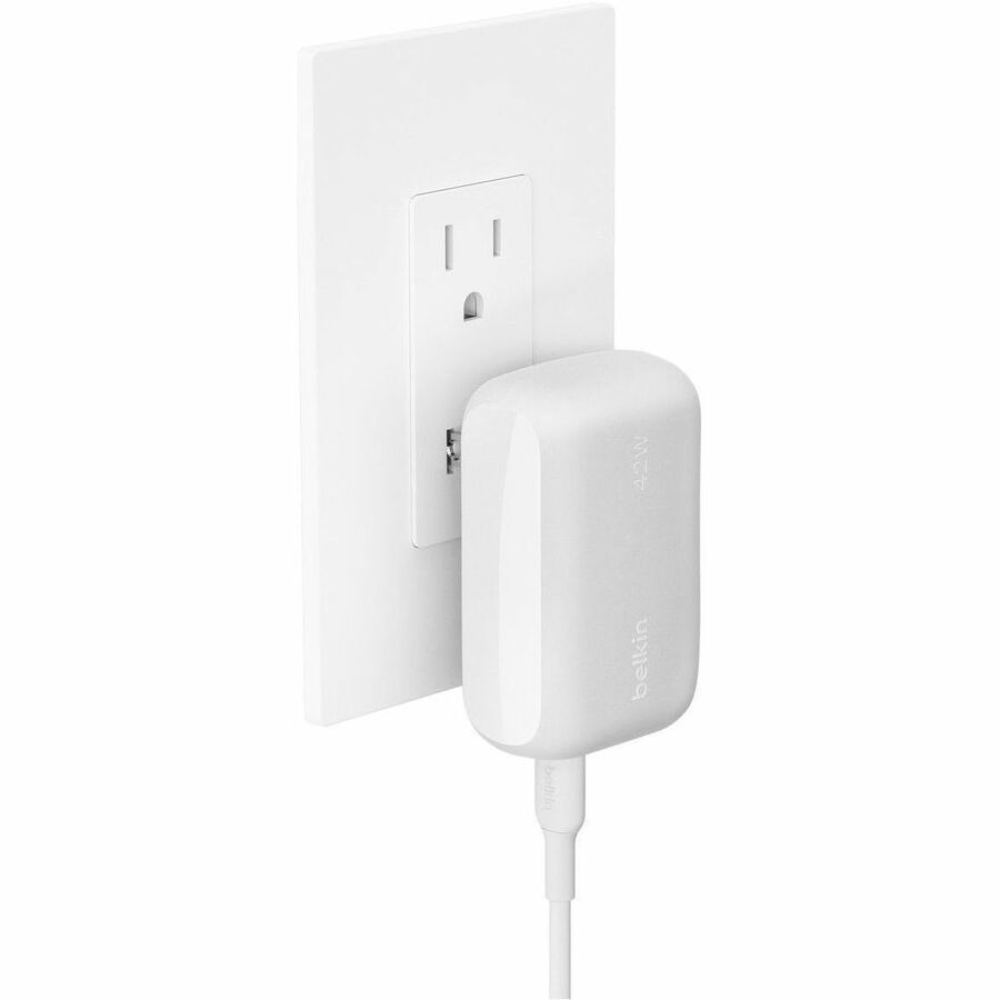 Belkin BoostCharge Dual Wall Charger 42W WCB009dq1MWH-B6